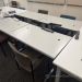 Teknion Grey Office Height Adjustable Training Table 42" x 24"